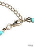 Boho Necklace, Hippie Blue Shell & Starfish